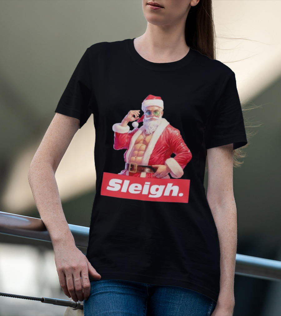 Sleigh Santa Christmas T-Shirt