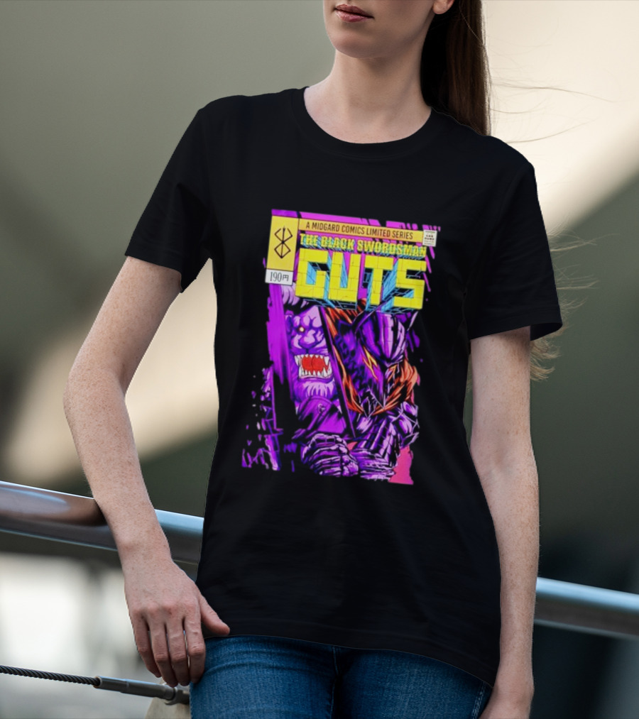 The Black Swordsman Guts A Midgard Comics Limited Series 190円 T-Shirt