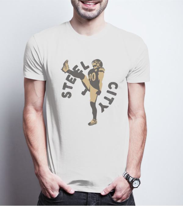 Steel City TJ Watt Pittsburgh Steelers Football T-Shirt