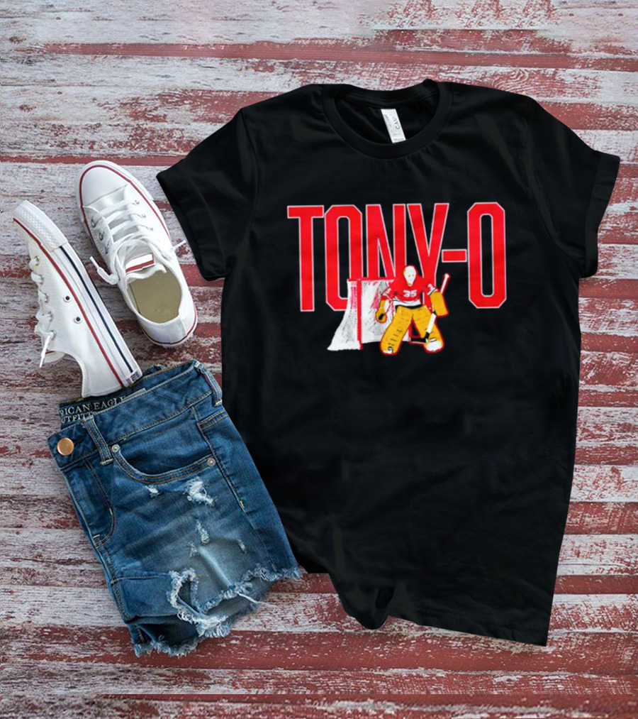 TONY-O 35 Hockey Goalie Net T-Shirt