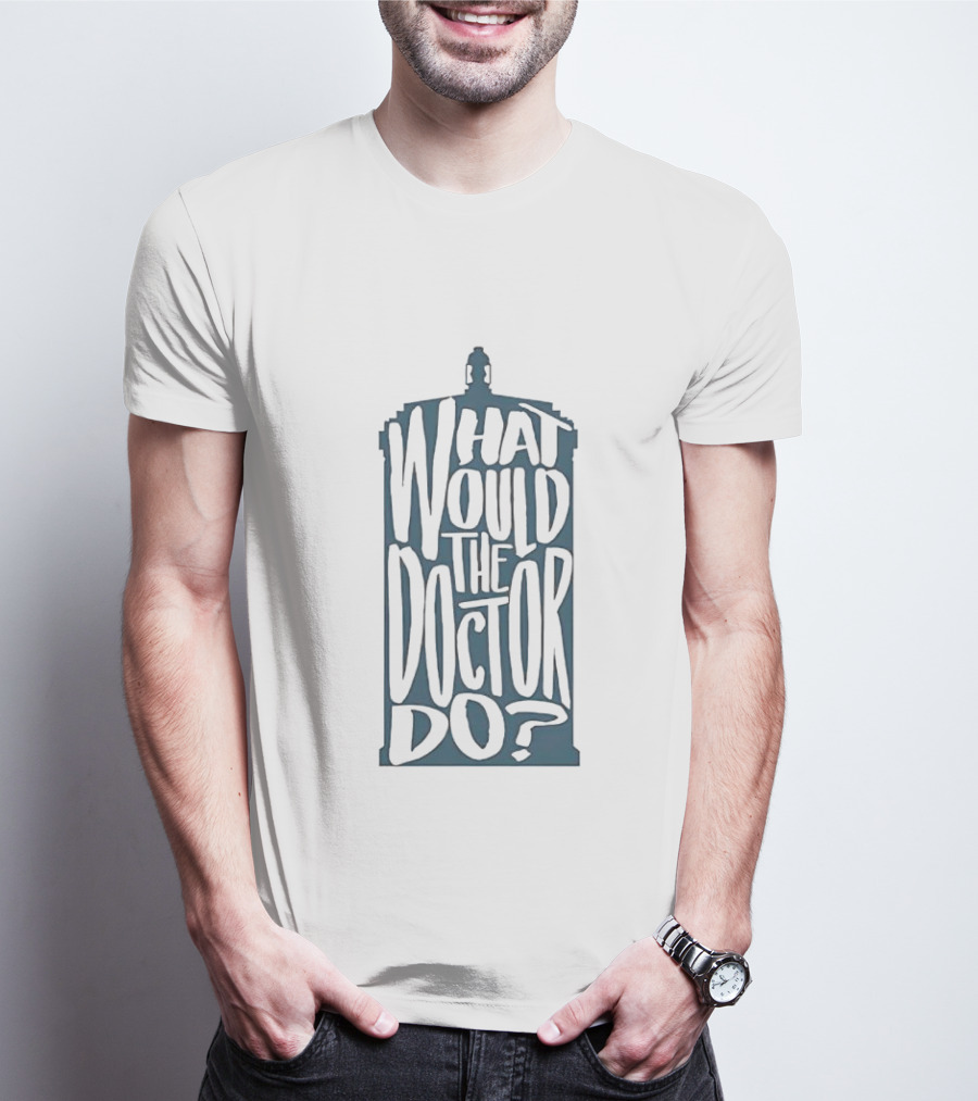 What Would The Doctor Do TARDIS T-Shirt