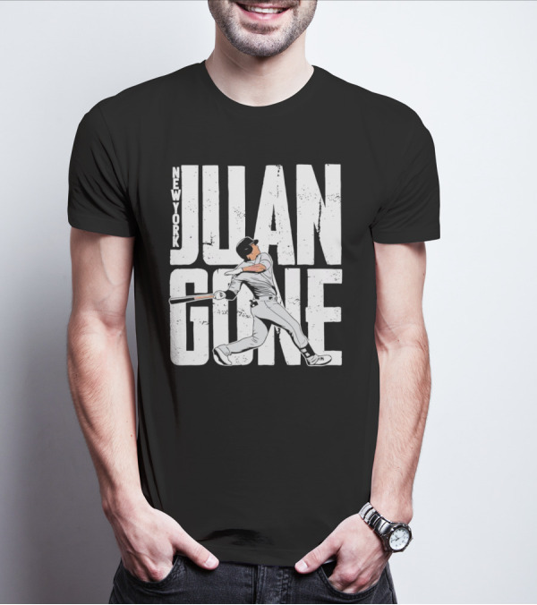 New York Juan Gone Baseball Swing T-Shirt