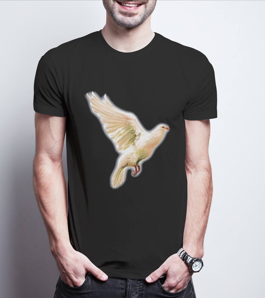 Psycho Peace Dream Dove In Flight T-Shirt