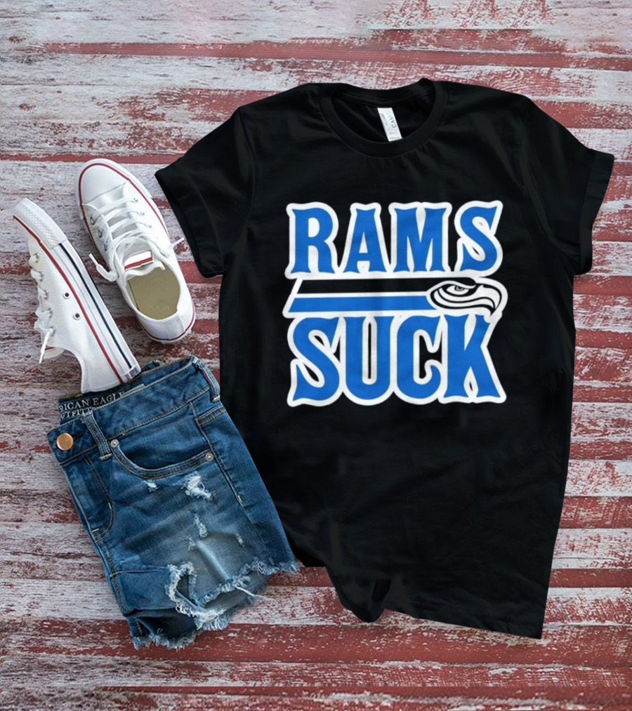 Rams Suck Seattle Seahawks Rivalry Game Day Fan Spirit T-Shirt