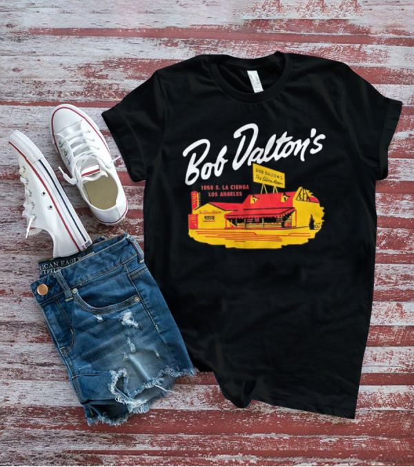 Bob Dalton’s 1056 S. La Cienega Los Angeles The Elbow Room Vintage Restaurant T-Shirt