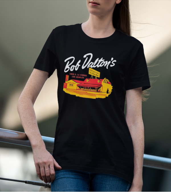 Bob Dalton’s 1056 S. La Cienega Los Angeles The Elbow Room Vintage Restaurant T-Shirt