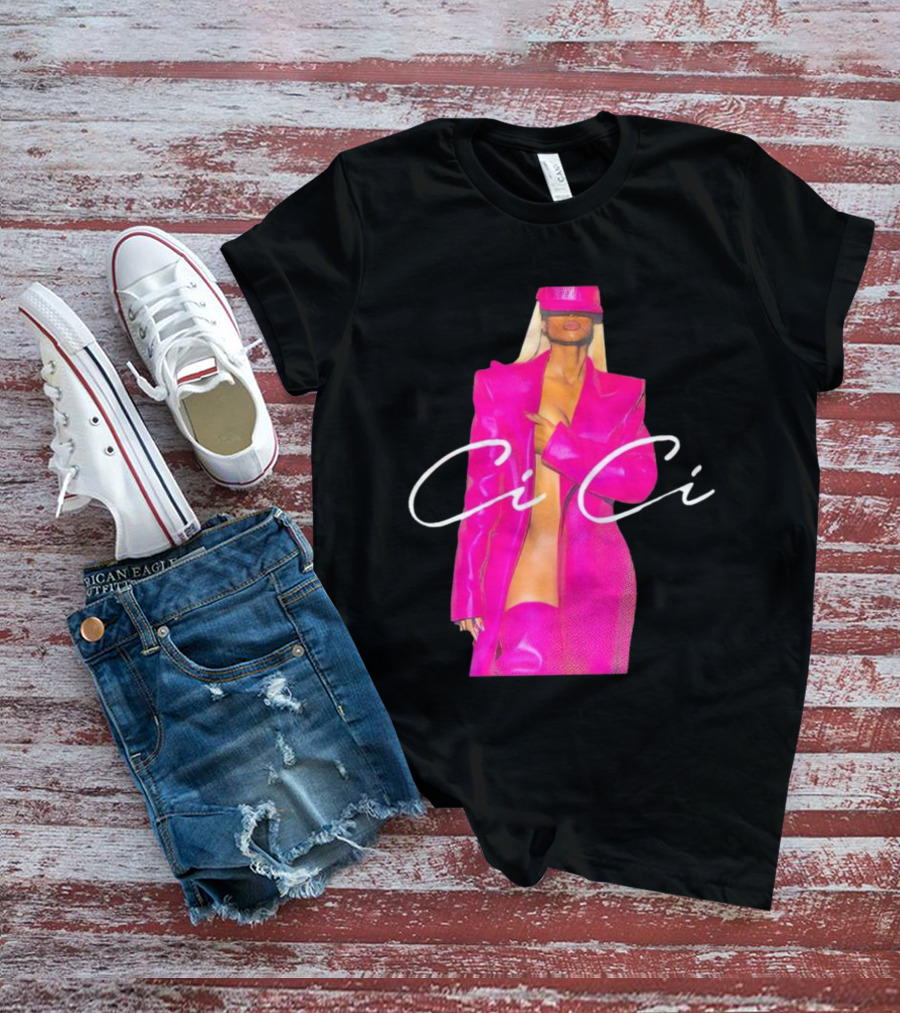 Ciara CiCi Bold Pink Fashion T-Shirt