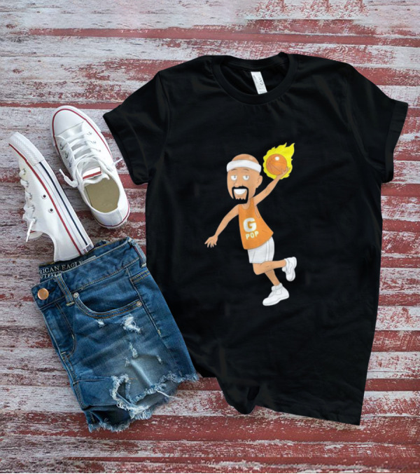 G Pop Flame Basketball T-Shirt