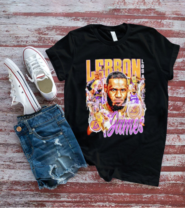 LEBRON JAMES LOS ANGELES LAKERS 23 ICONIC BASKETBALL LEGEND T-Shirt