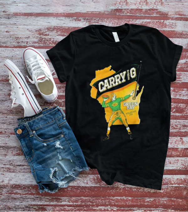 Carry The G Green Bay Titletown USA Football Player Fan T-Shirt