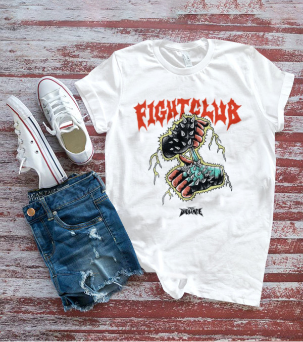 Fight Club Full Violence Fists And Gloves T-Shirt