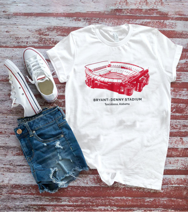 Bryant Denny Stadium Tuscaloosa Alabama NCAA T-Shirt