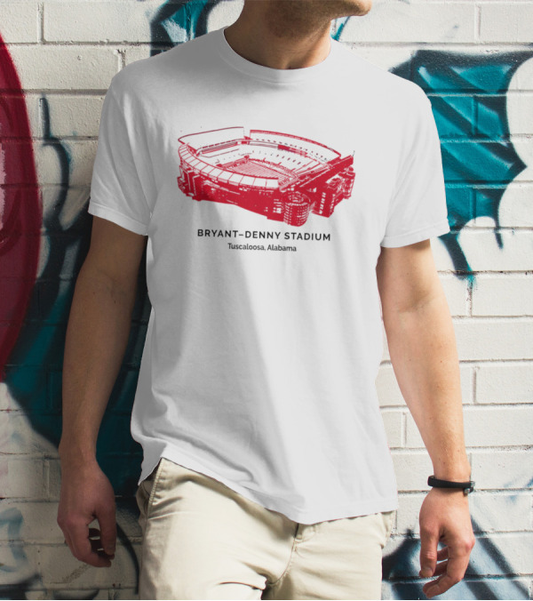 Bryant Denny Stadium Tuscaloosa Alabama NCAA T-Shirt