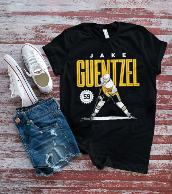 Jake Guentzel Pittsburgh 59 Hockey Player T-Shirt