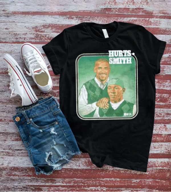 Jalen Hurts DeVonta Smith Philadelphia Step Brothers NFLPA Football T-Shirt