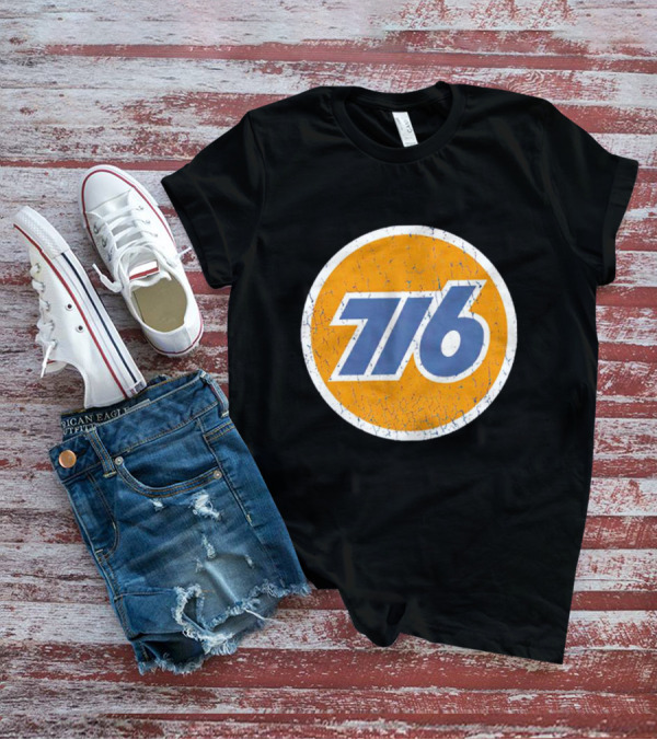 Union 76 Vintage Style 76 Gas Station Iconic T-Shirt