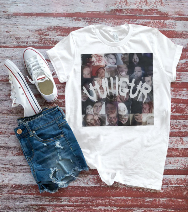Vulllgur Faces Collage T-Shirt