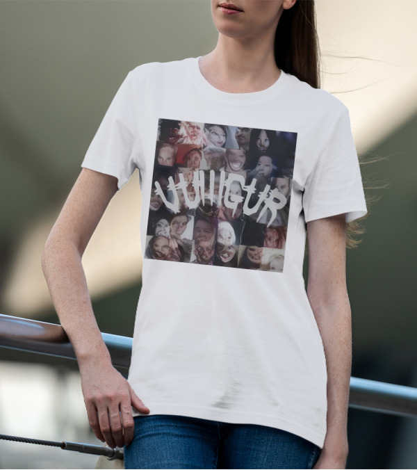 Vulllgur Faces Collage T-Shirt