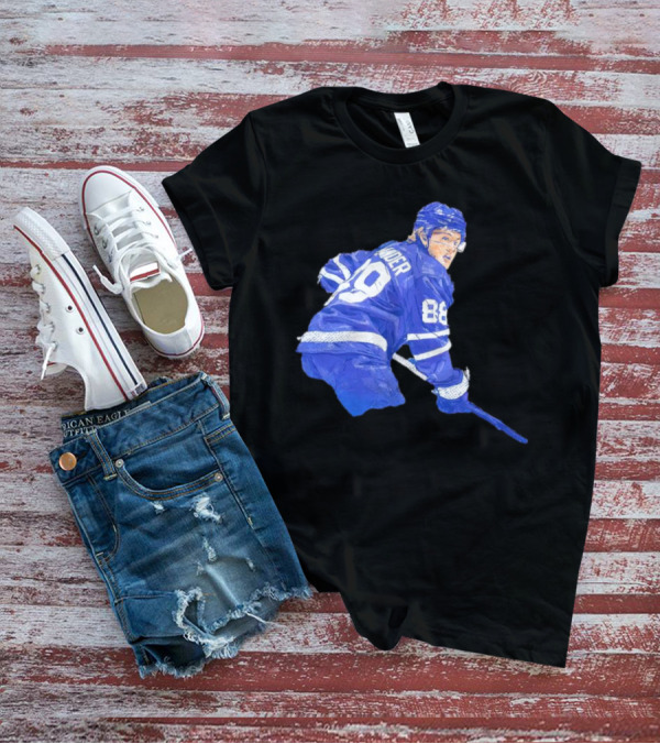 William Nylander Toronto Hockey Player Blue Jersey 88 T-Shirt