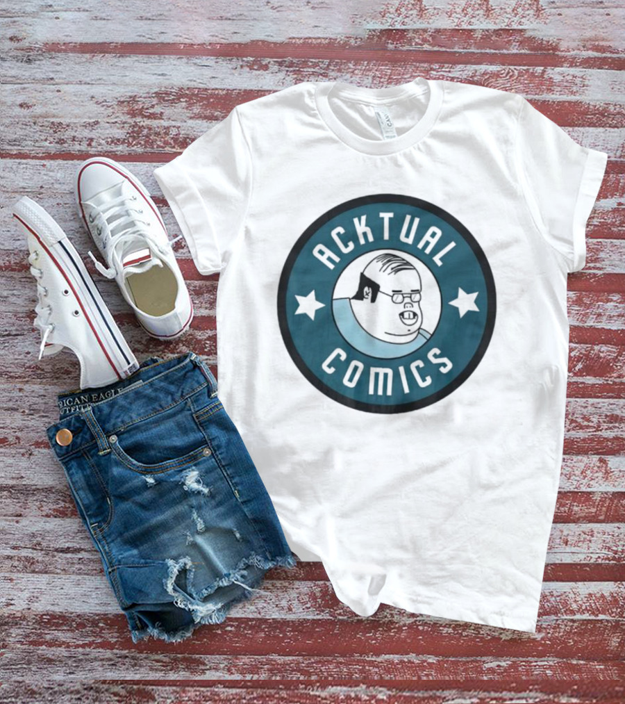 Acktual Comics Star Emblem T-Shirt