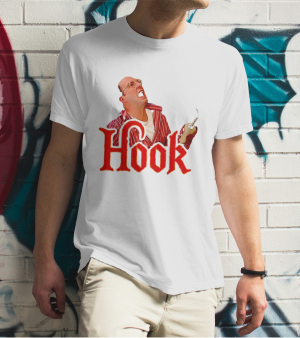 Buster Bluth Hook Screaming Red Striped T-Shirt