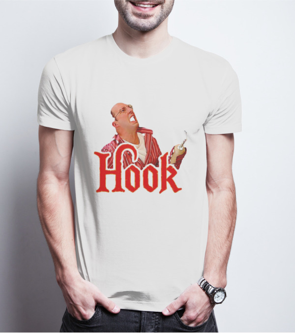 Buster Bluth Hook Screaming Red Striped T-Shirt