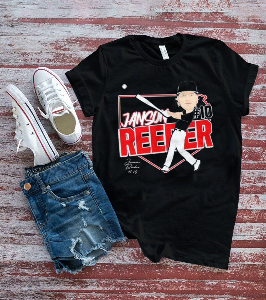 Janson Reeder #10 Baseball Player T-Shirt