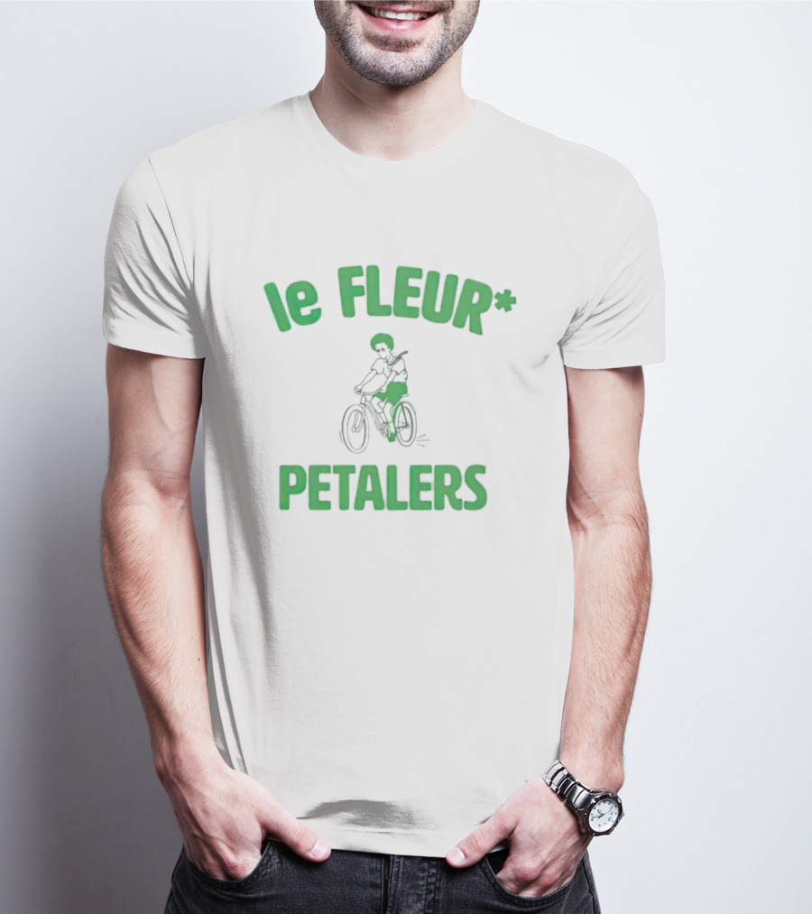 Le Fleur Petalers Bicycle Rider T-Shirt