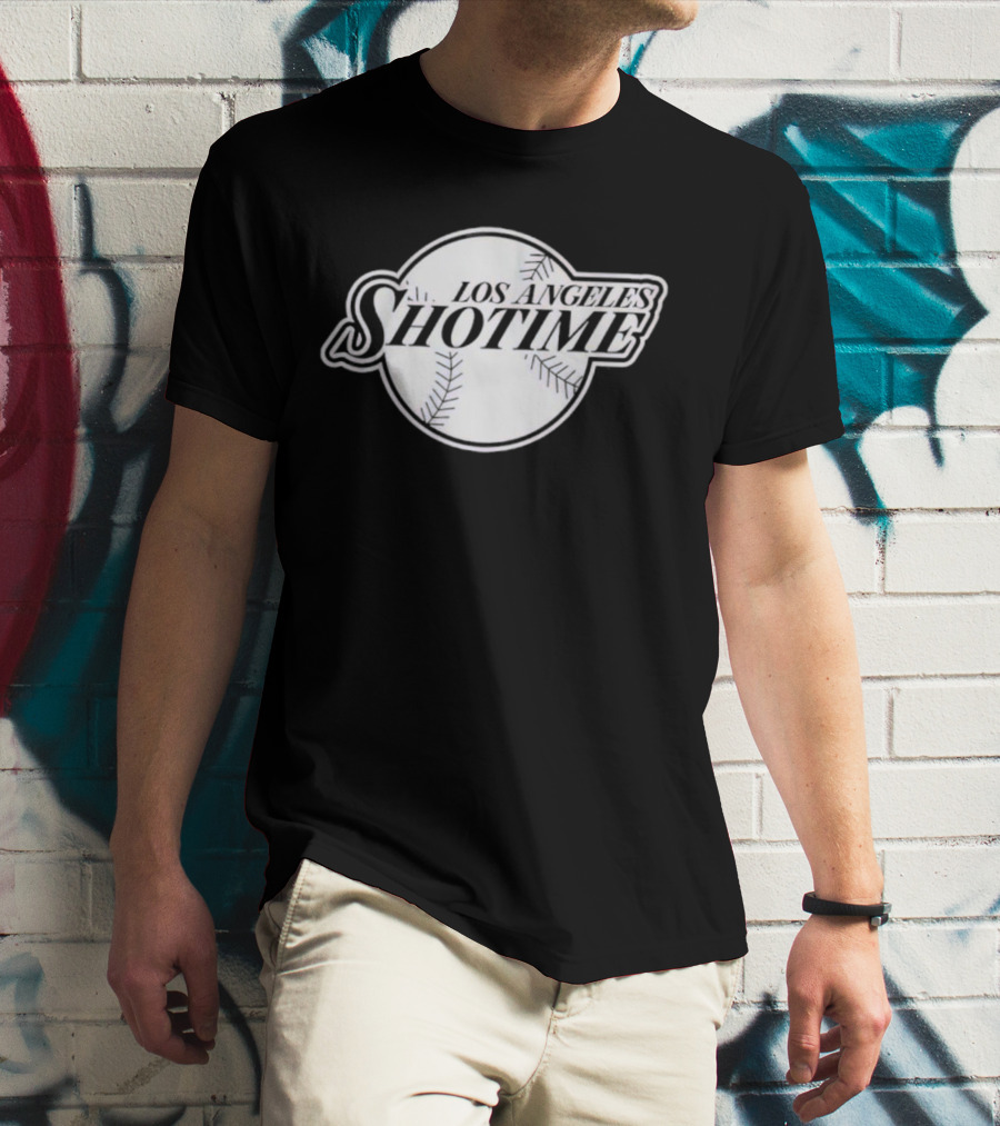 Los Angeles Shotime Shohei Ohtani Baseball T-Shirt