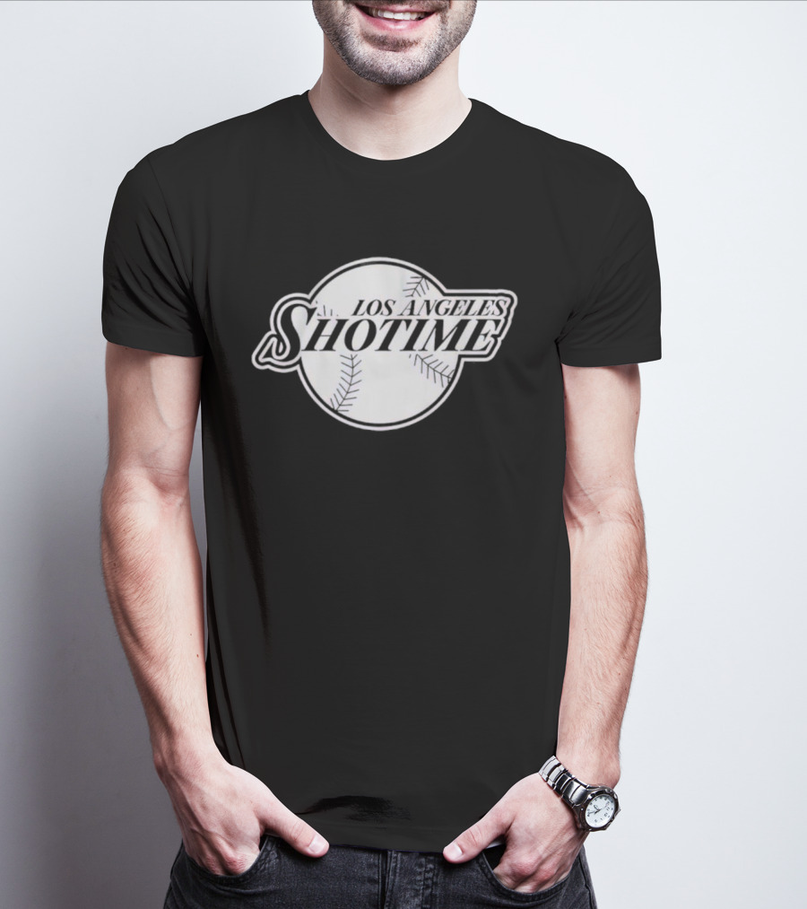 Los Angeles Shotime Shohei Ohtani Baseball T-Shirt