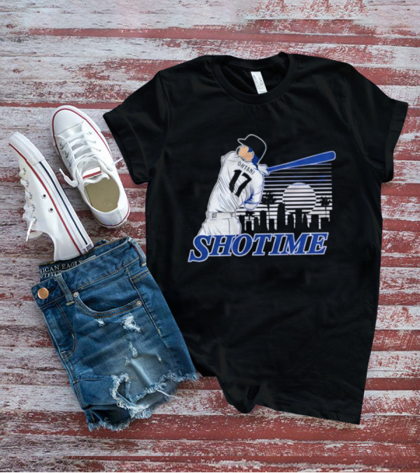 SHOHEI OHTANI SHOTIME 17 Skyline Batter T-Shirt