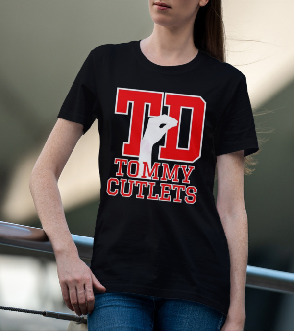 TD Tommy Cutlets Finger Pinch Gesture T-Shirt