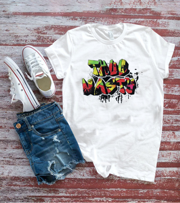 Bryce Mitchell Thug Nasty Bold Graffiti T-Shirt