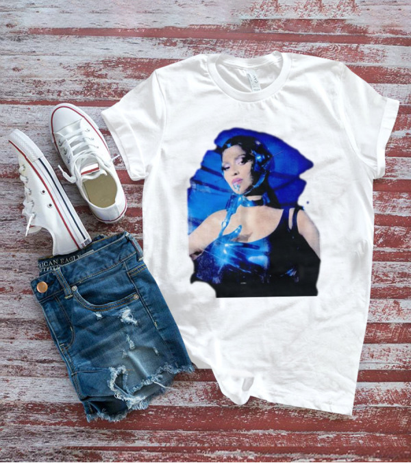 Robo Beyonce Futuristic Cyborg Aesthetic T-Shirt
