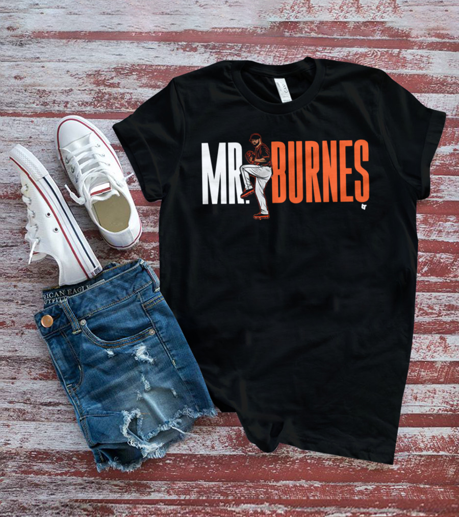 MR. BURNES Corbin Burnes Baseball Player T-Shirt