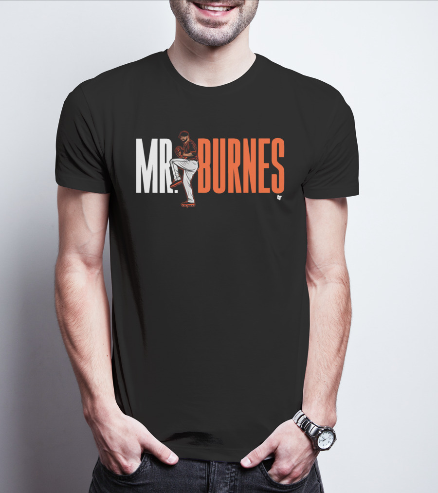 MR. BURNES Corbin Burnes Baseball Player T-Shirt