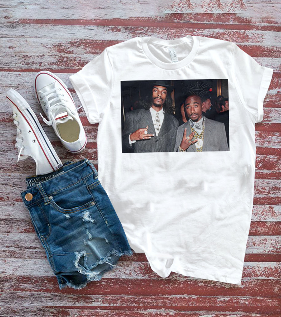 2Pac And Snoop Dogg Iconic Style And Collaboration T-Shirt