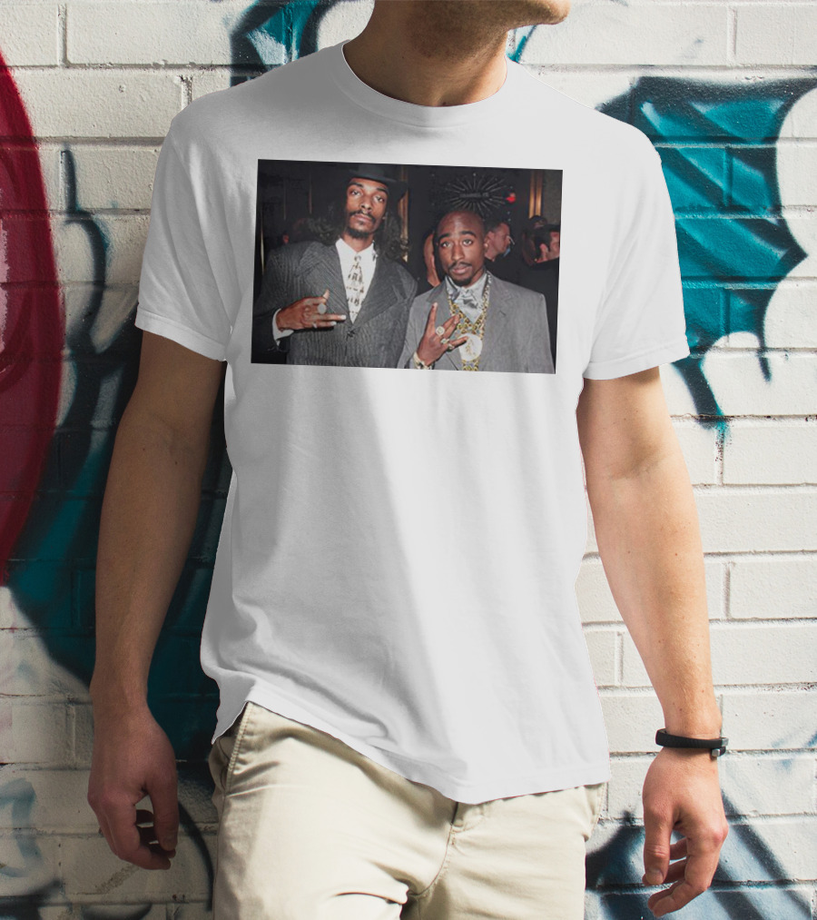 2Pac And Snoop Dogg Iconic Style And Collaboration T-Shirt