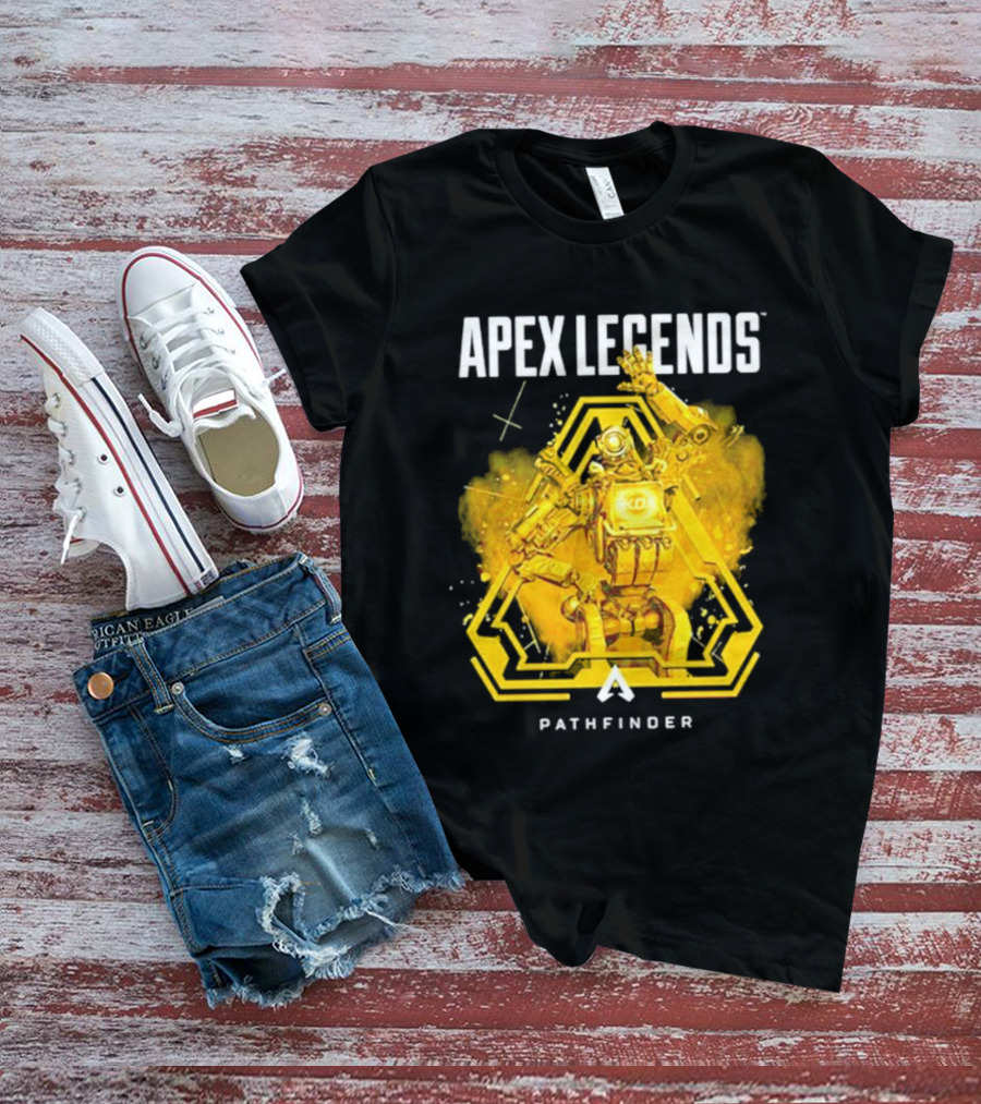 Apex Legends Pathfinder Yellow Tech T-Shirt