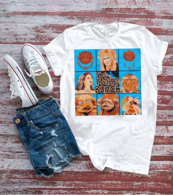 The Maze Bunch Labyrinth Tribute Icons T-Shirt