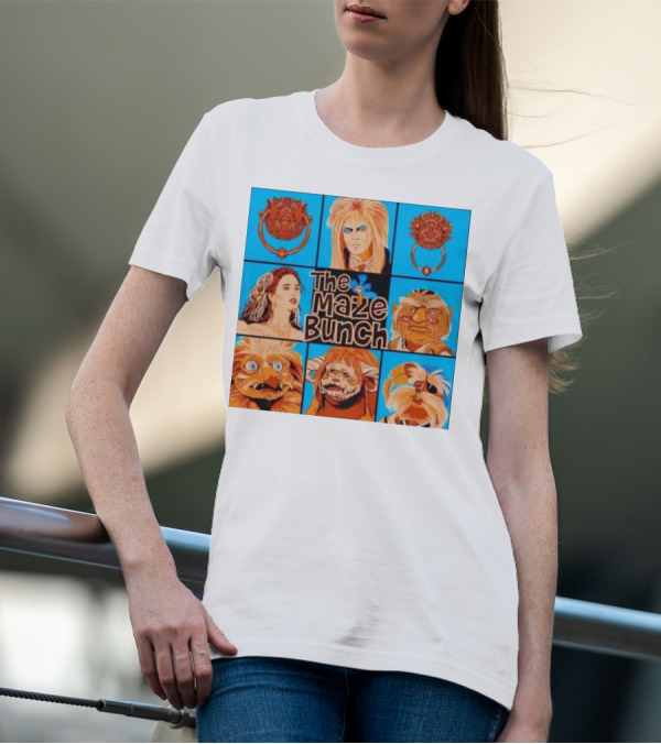 The Maze Bunch Labyrinth Tribute Icons T-Shirt