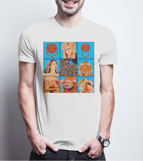The Maze Bunch Labyrinth Tribute Icons T-Shirt