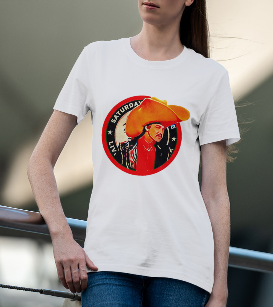 Turd Ferguson Saturday Live Big Hat Circle T-Shirt