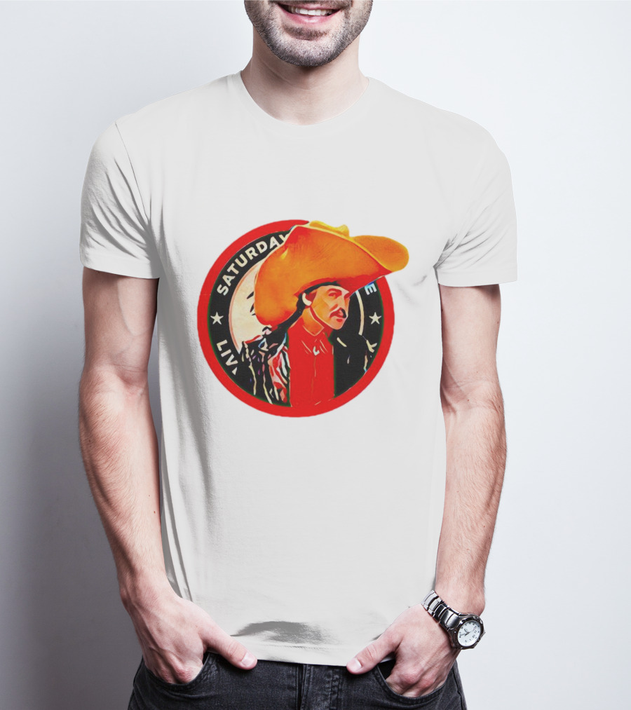 Turd Ferguson Saturday Live Big Hat Circle T-Shirt