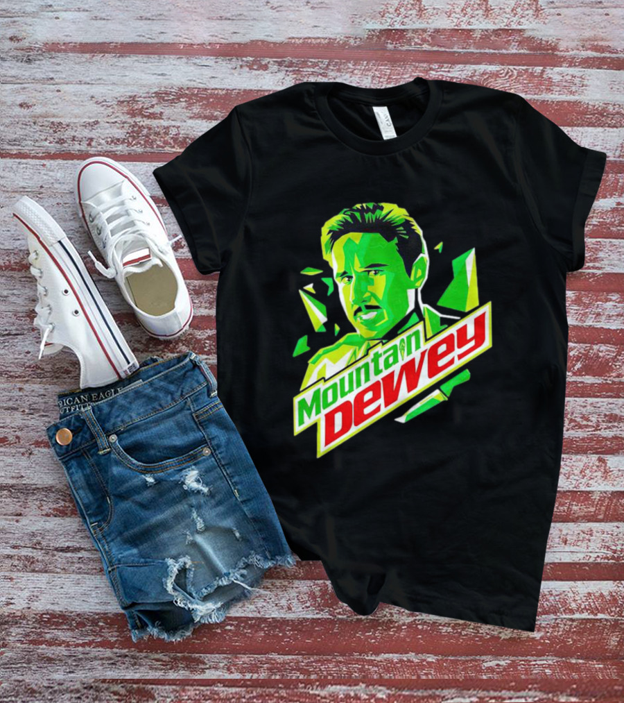 Mountain Dewey Riley Retro Green T-Shirt