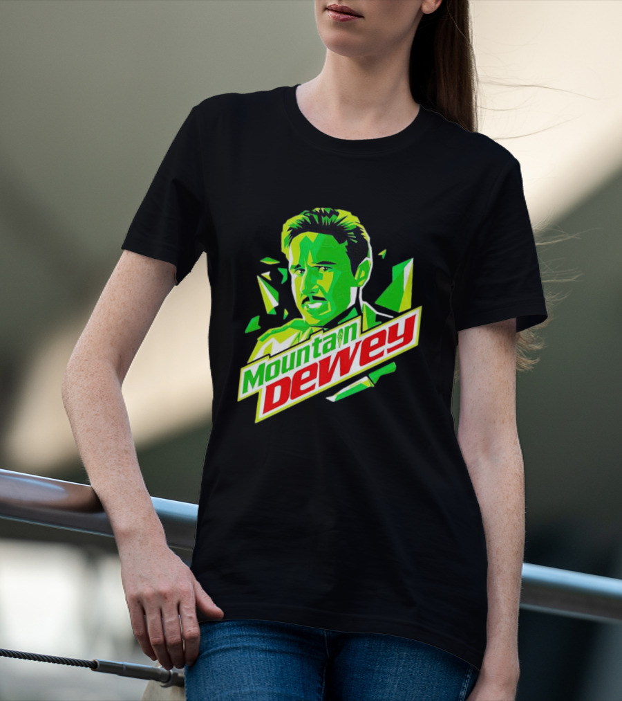 Mountain Dewey Riley Retro Green T-Shirt