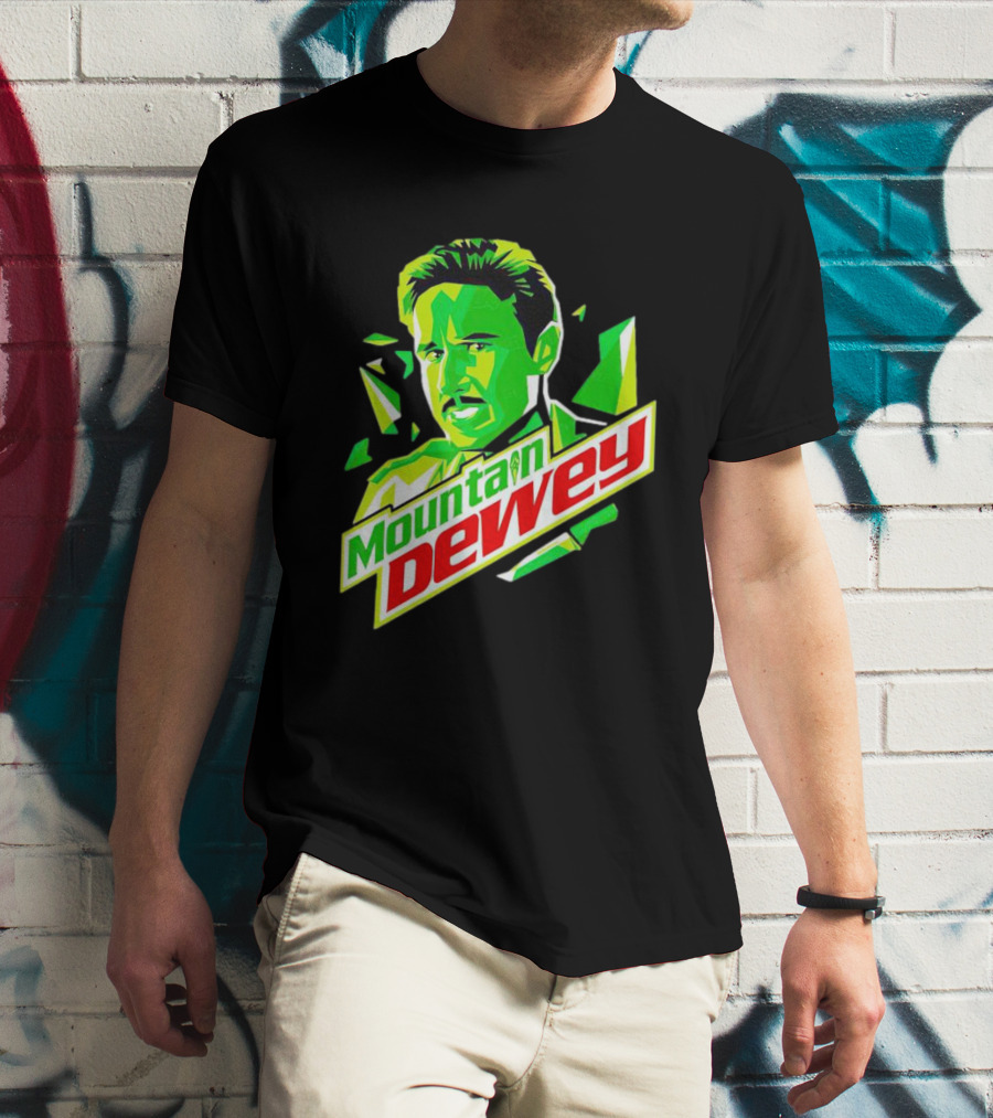 Mountain Dewey Riley Retro Green T-Shirt