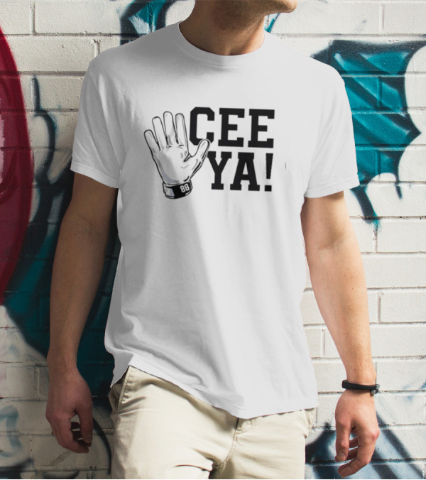 Dallas Cowboys Ceedee Lamb Cee Ya 88 Hand Gesture T-Shirt