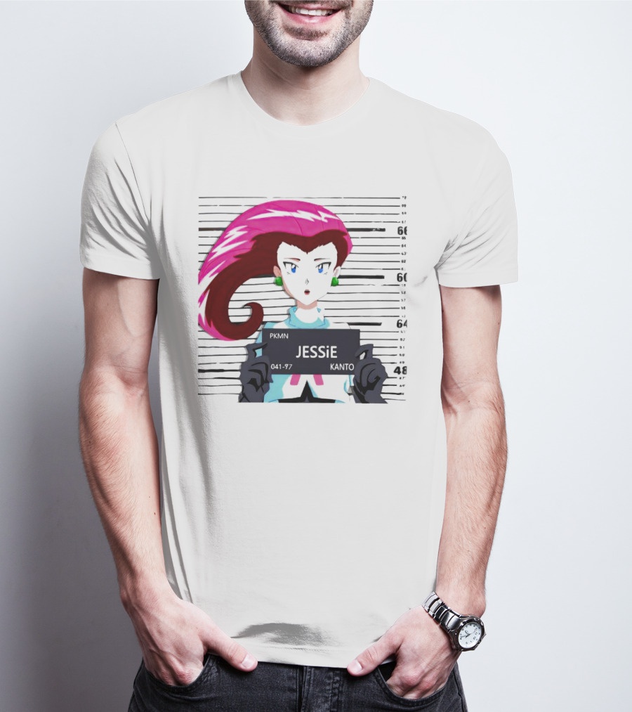 Pokemon Jessie Mugshot T-Shirt