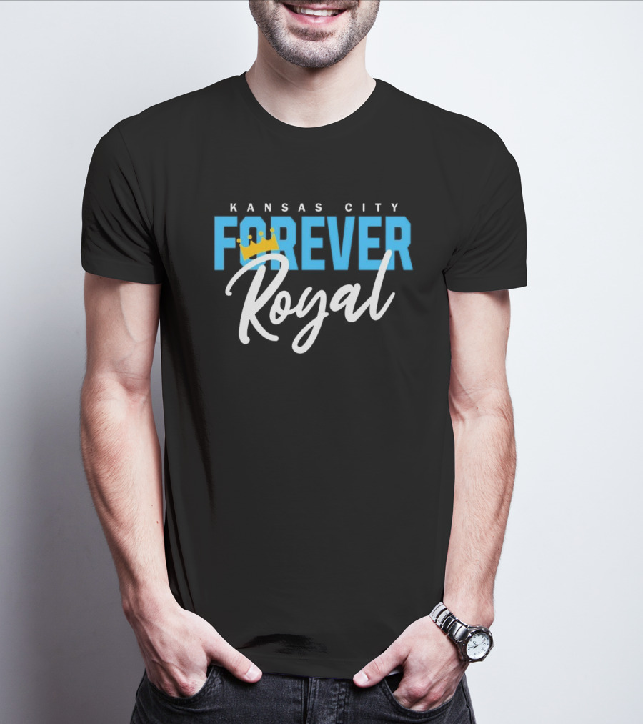Kansas City Crown Forever Royal T-Shirt